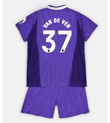 Tottenham Hotspur Micky van de Ven #37 Tredjetrøje Børn 2026-27 Kortærmet (+ Korte bukser)